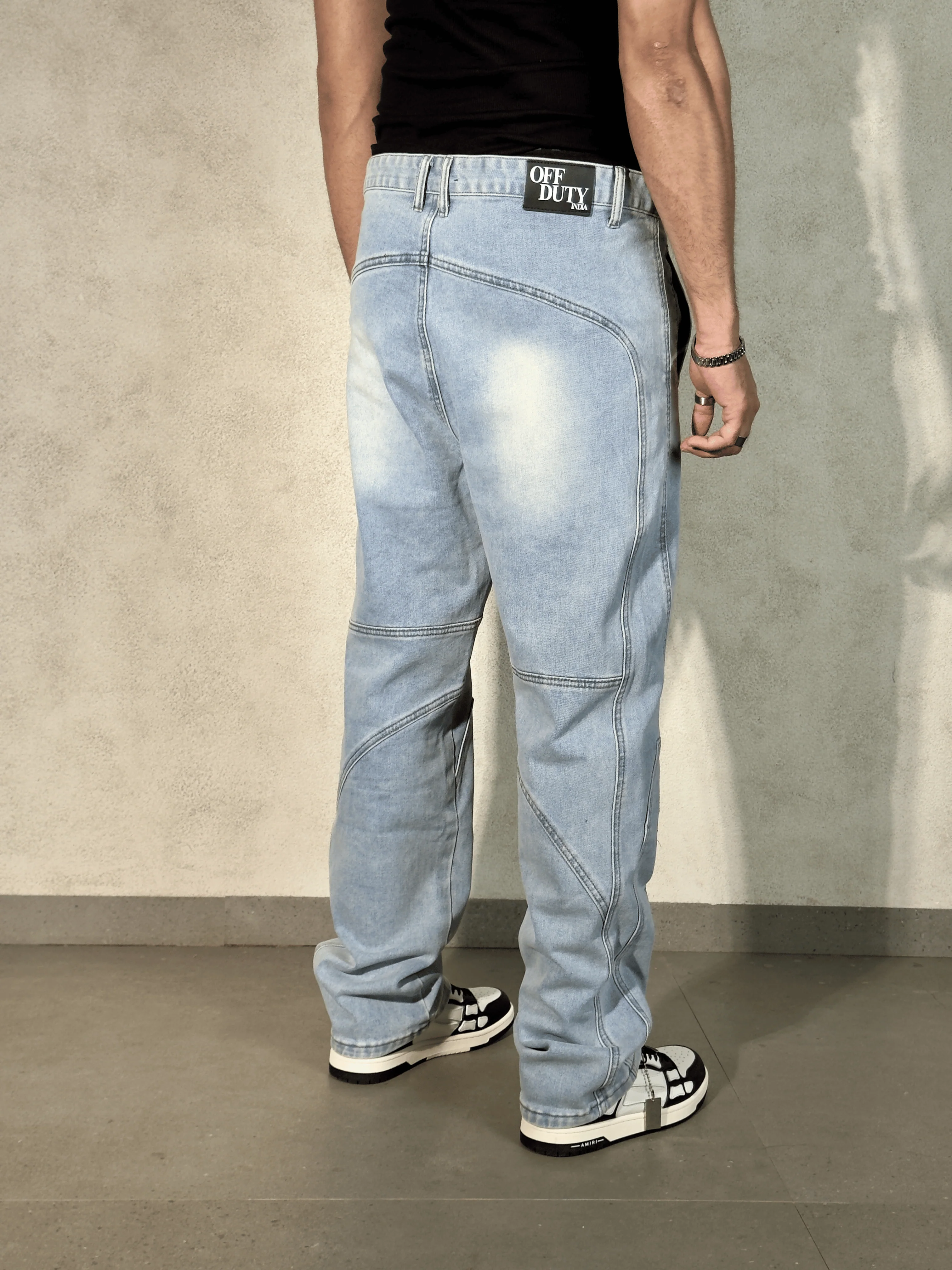 Urban Moto Straight Leg Jeans - Image 8