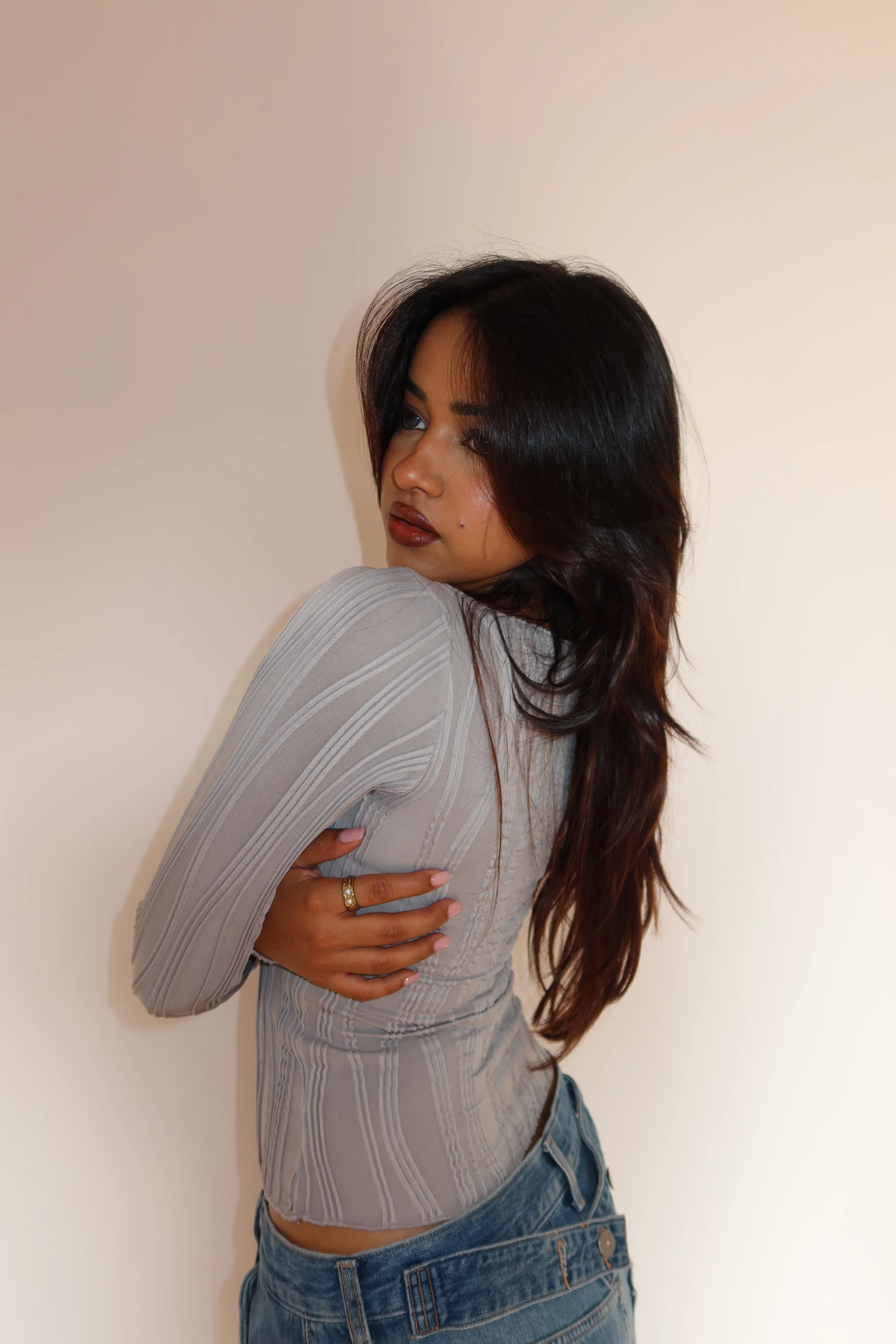 Wavy Aura Full Sleeve Top - Image 17