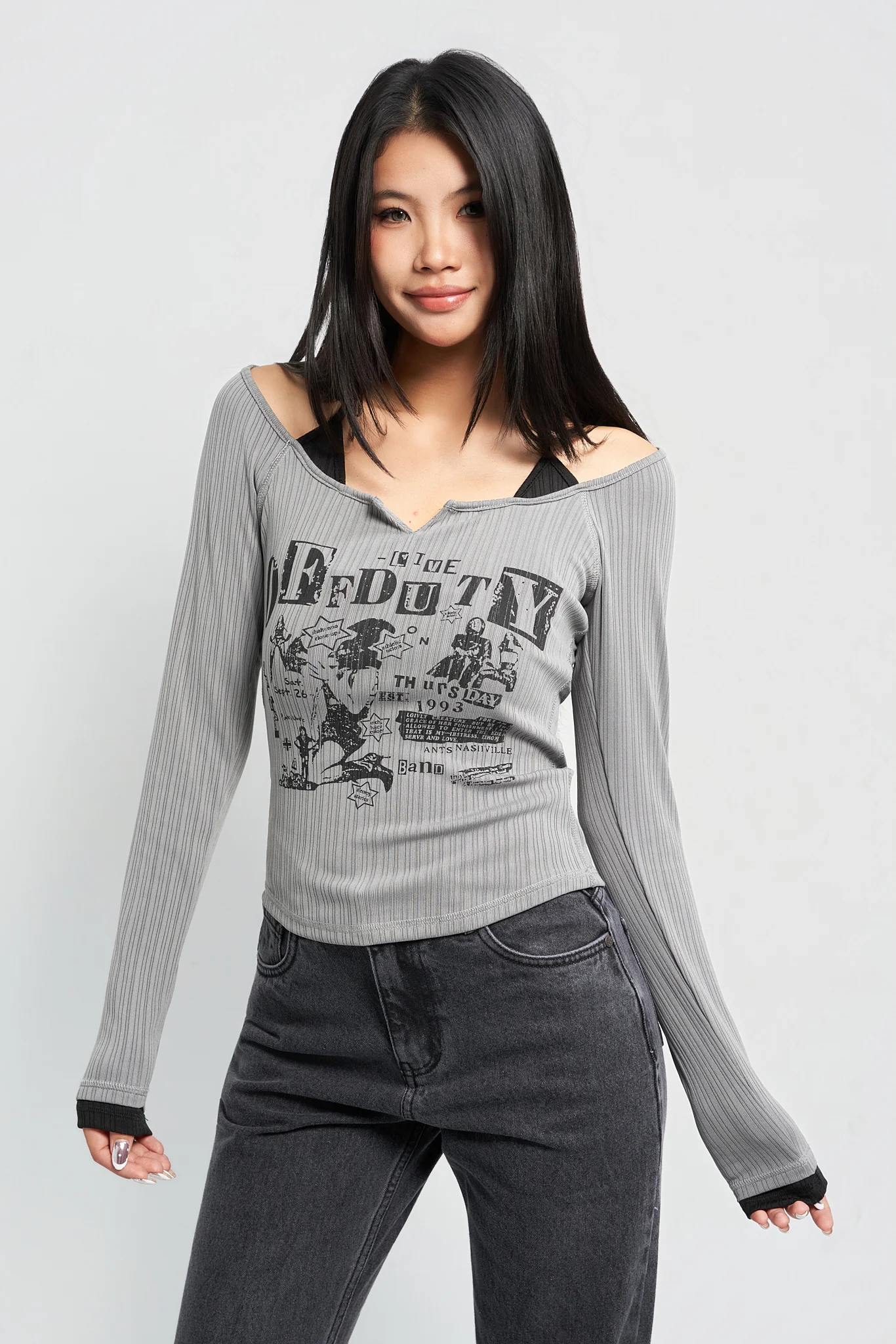 Y2K Chill Girl Full Sleeve Top - Image 10
