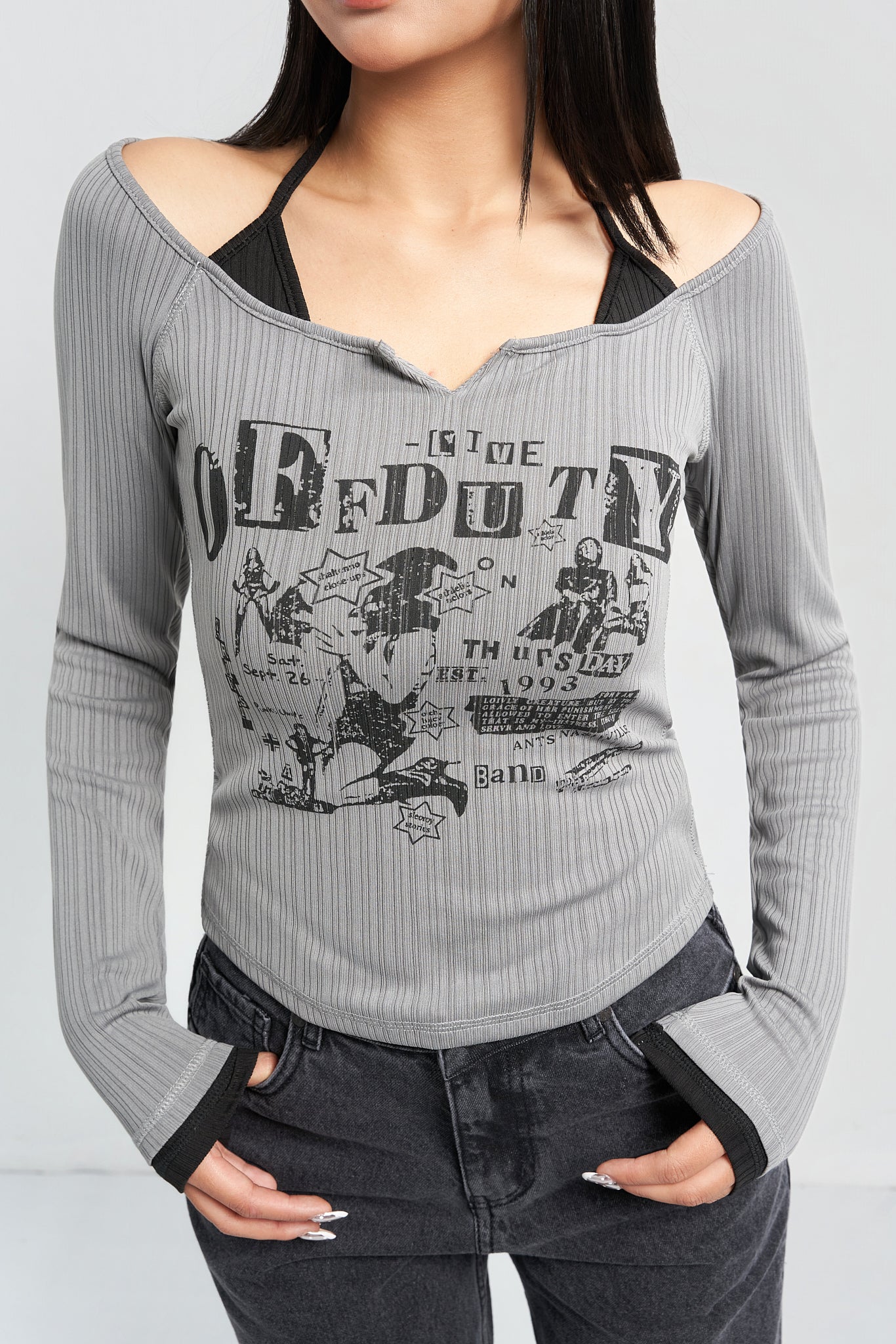 Y2K Chill Girl Full Sleeve Top - Image 11