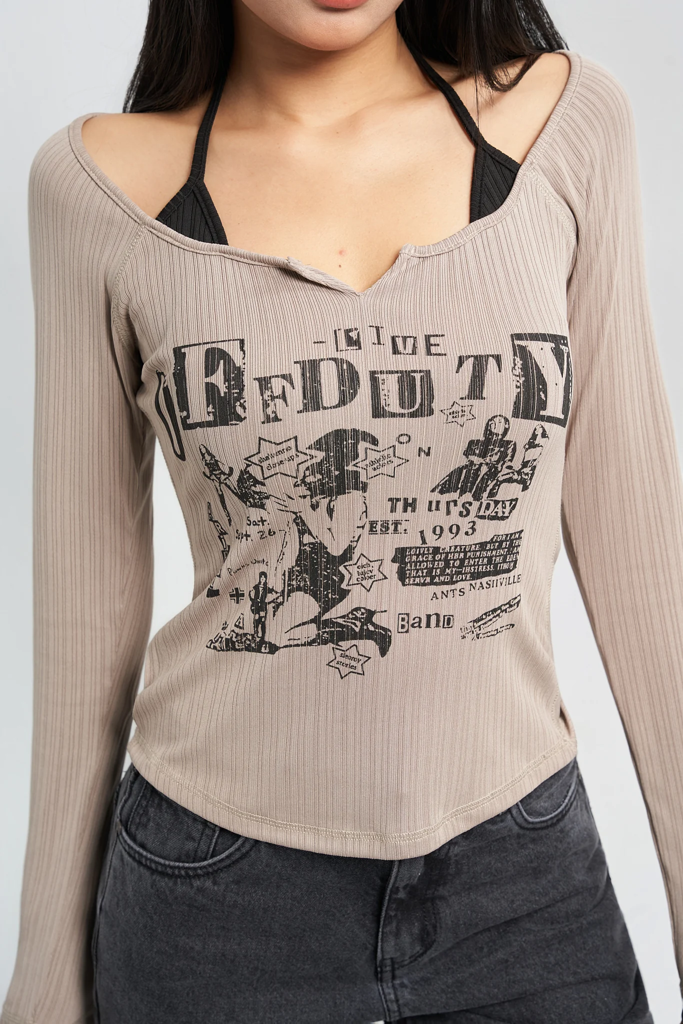Y2K Chill Girl Full Sleeve Top - Image 8